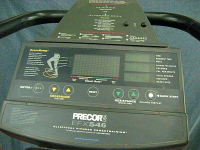 Precor EFX 546HR Weightlifters Warehouse